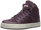 adidas NEO Women's Raleigh Mid W Fashion Sneaker, Merlot F15/Merlot F15/Pearl Grey S14, 8 M US