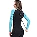 Dark Lightning 3/2mm Wetsuit Women, Women's Wetsuit Long Sleeve Full Suit Premium Neoprene Womens Suit Scuba Diving/Surf/Canoe, Jumpersuit (Size 8 / M)
