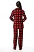 #followme Printed Microfleece Button Front PJ Pant Set with Socks 6370-10195-XL