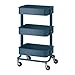 IKEA Raskog Utility Cart Dark Blue 304.017.89 Size 13 3/4x17 3/4x30 3/4