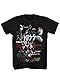 Kiss Best Of Albums Rock N Roll Mens Adult Graphic Tee T-Shirt Apparel (Large)