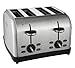 Oster TSSTTRWFS-001 4-Slice Toaster, Brushed Stainless Steel (TSSTTRWF4S)