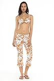Private Island Hawaii Women UV Rash Guard Beach Capri Pants Leggings, Outdoor Clothing / YCP