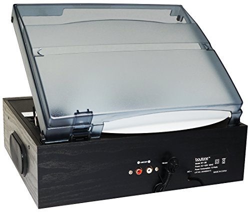 image for Boytone BT-13B with Bluetooth Connection 3-Speed Stereo Turntable Belt