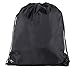 Mato & Hash Drawstring Bulk Bags Cinch Sacks Backpack Pull String Bags | 15 Colors | 1PK-100PK Available