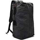 N/W Military Duffel Bag Top Load Double Strap Canvas Backpack Army Travel Big Size,Large Capacity Travel Climbing Bag