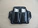 Azula Leather 2 Slot Molded Pancake Belt Mag Pouch for Walther PPQ M1/M2 9mm / .40 BLACK