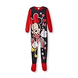 Disney Minnie Mouse Footed Blanket Sleeper Pajama Girl Size XS 4/5