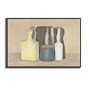 Framed Canvas Wall Art Still Life by Giorgio Mordian Canvas Prints Home Artwork Decoration for Living Room,Bedroom - 16x24 inches