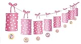 Minnie's 1st Birthday Lantern Garland