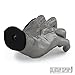Guitar Grip Studios 2 Pack Left and Right Hand Metal Mayhem Metallic Silver Guitar Hangers