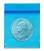 (1000 Blue) Apple -- 2.5 Mil -- Mini Ziplock Baggies , #1515 Recloseable Bags 1.5