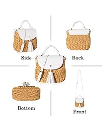 The Lovely Tote Co. Bolsa de tela para mujer, con asa en la parte superior del hombro