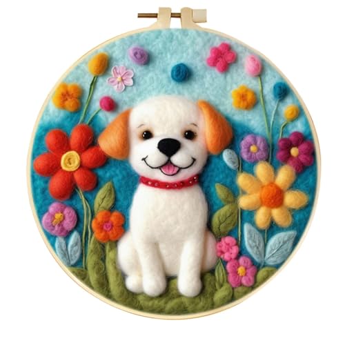 Gardens Little White Dog