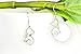 YFN Sterling Silver CZ Open Little Cat Dangle Earrings Pendant Necklace 18