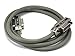 Monoprice IEEE-488 Cable - 2 Meter - Gray | with Metal Hood, Commonly Used on Older Systems by Commodore, HP and Tektronix