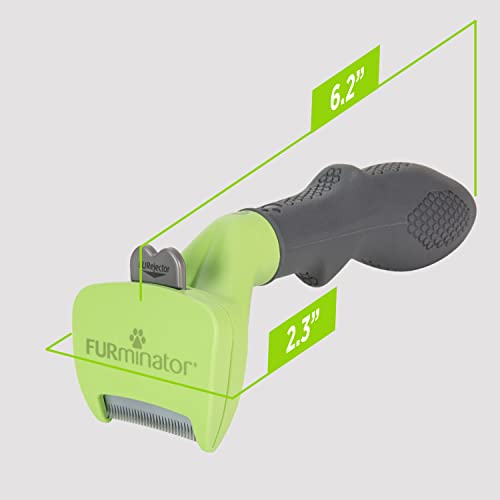 FURminator Small Dog Undercoat deShedding Tool, Short Hair, Reduces