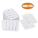 1000 PCS Price Tags, Clothes Size Tags Coupon Tags Making Tag White Store Tags Clothing Tags, 1.94" X 1.38"