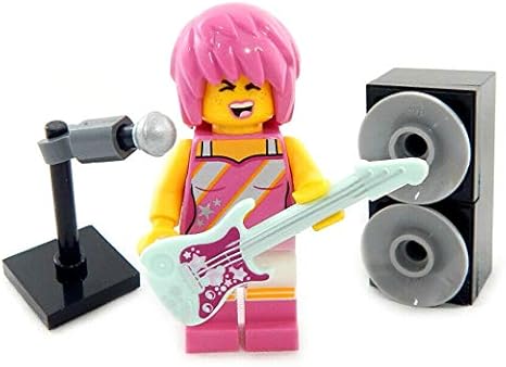 lego pink hair