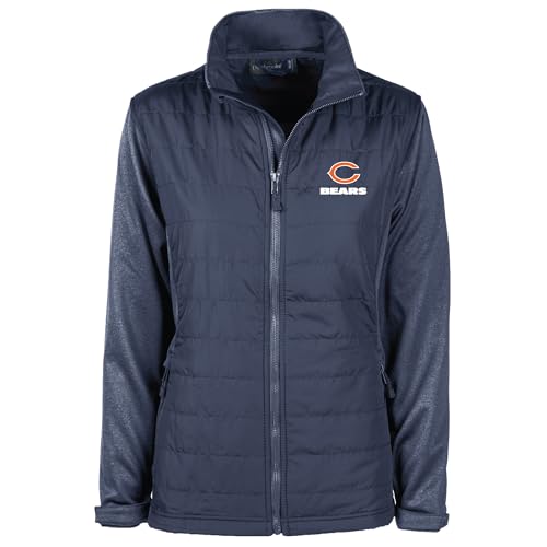 Dunbrooke Ladies Explorer Chicago Bears, Full-Zip Teflon-Coated Tech Fleece Jac…