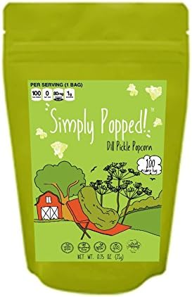 Simply Popped, Dill Pickle Popcorn (Pack of 16)