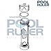 Pool Ruler R172009 Chlorine Resistant VITON O-Ring 2 Pack + Lubricant for Pentair Rainbow Chlorinator 300 & 320 Lid