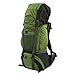 MISSION PEAK GEAR Alpine 3600 60L Internal Frame Hiking Backpack (Army Green)