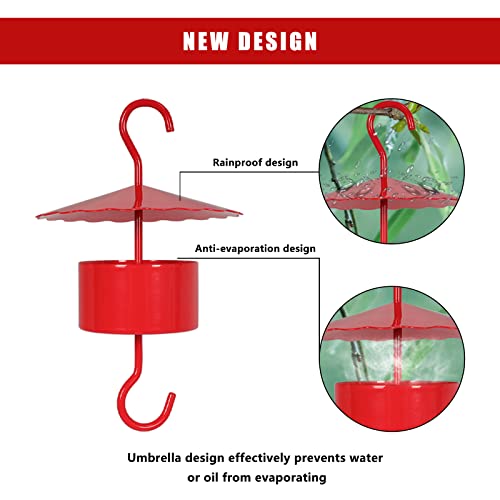 Extra Large Hummingbird Feeder Insect_Guard Ant_Moat for Wildlife