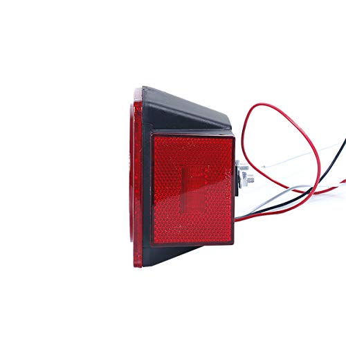 Vouke 12V LED Submersible Trailer Light Stop/Back up/Brake/Turn Signal Lights for Over 80 Ihch Boat, Truck, RV, Boat, Trailer and Towing Vehicle etc, DOT Compliant Pair