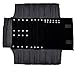 aspire Travel Jewelry Organizer Roll Foldable Jewelry Case for Necklace Bracelet Earrings Ring, Black