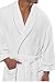 Men's Terry Cloth Bathrobe Robe Gift Ideas Presents for Men Dad Boyfriend Men’s 0051-LXL,Natural White