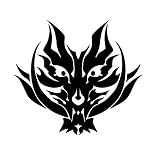 Anime God Eater 2 Logo Wall Car STICKERS Bedroom Bed Stickers Decal Cosplay Black color N1