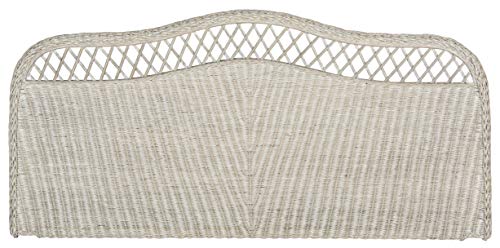 Safavieh Home Collection Sephina Antique Grey Rattan Headboard (Full)
