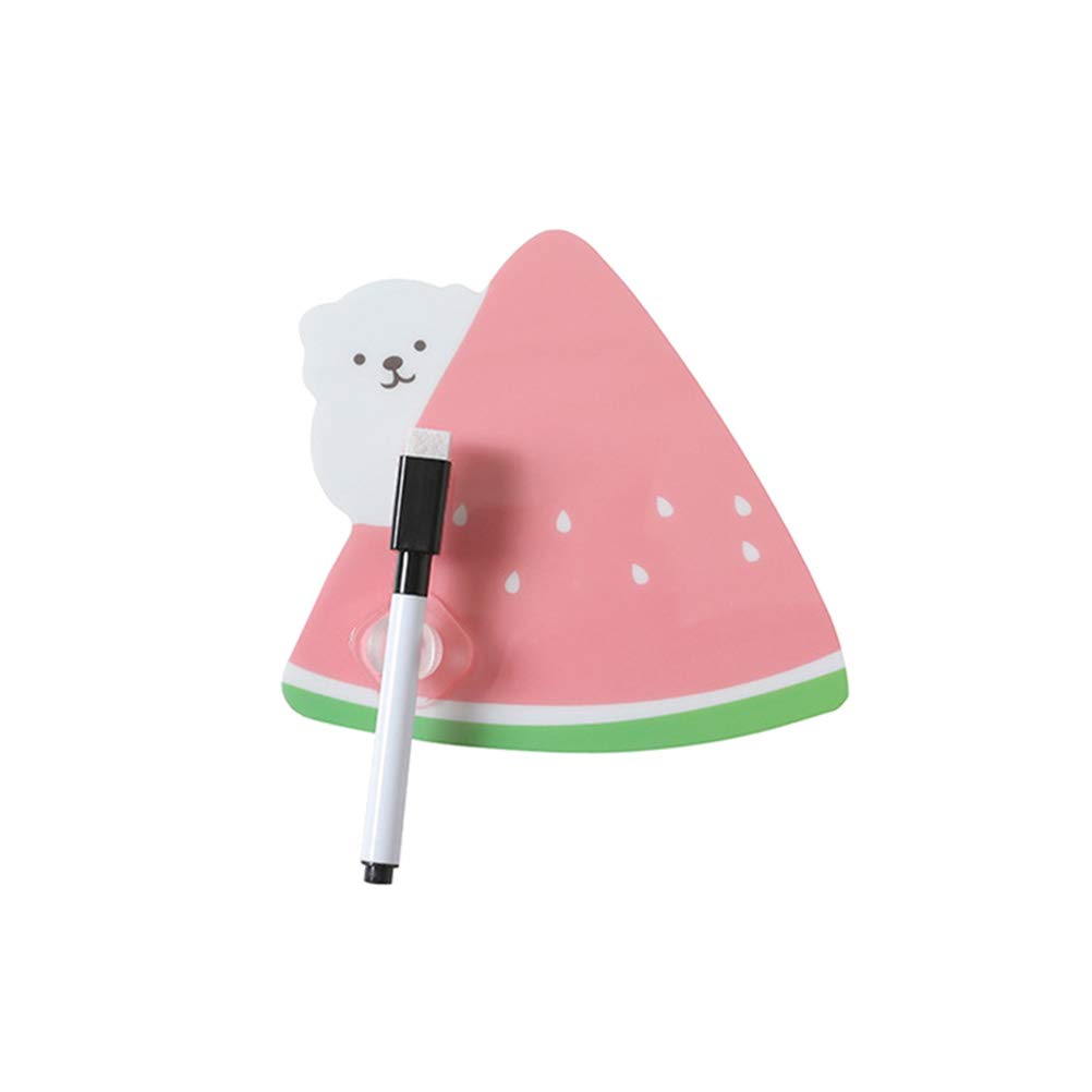 UPKOCH Eraser seco borrable sandía Oso Pizarra Hoja frigorífico ...