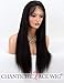 Chantiche 180% Density 360 Lace Wigs with High Ponytail and Baby Hair Pre-plucked Human Hair Wig Straight Brazilian Virgin Remy 360 Lace Frontal Wig for Women 20inches Natural Color