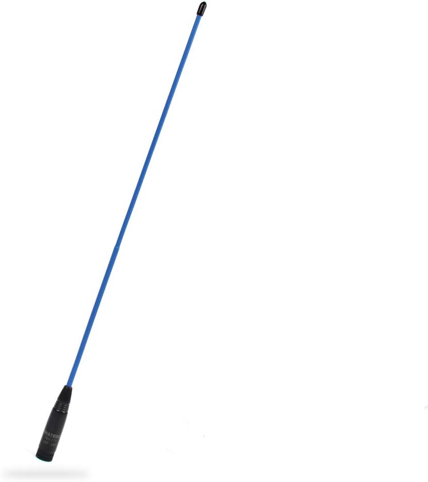 TWAYRDIO Dual Band SMA-Male 144/430MHz Walkie Talkie Soft Whip Antenna 15inch for TYTT H-2R TH-F5 TH-F8 TH-UVF9 TH-UV3R TH-UVF8D Two Way Radios