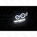 uxcell 4 Pcs 40mm Angel Eyes 1210 SMD 12 LED Ring Vehicles Car Light White