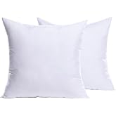 MIULEE 20x20 Pillow Inserts Set of 2 - Premium Stuffer Square Form Pillow | Throw Pillows for Decorative Cushion Bed Couch Sofa