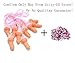 Ucity Bachelorette Party Whistles Necklace Pecker Ribbon Feather Whistles with Assorted Confetti for Bridal Shower Wedding Hen Party Supplies