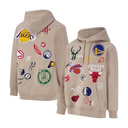 Ultra Game Men's NBA Official Super Soft Multi-Team Hoodie Sweatshirt, Multi-Te…