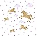 Watercolour Unicorn Wall Stickers Kids Wall Decals Peel and Stick Removable Wall Decor for Kids Nursery Bedroom Living Room(Cloud Unicorn)