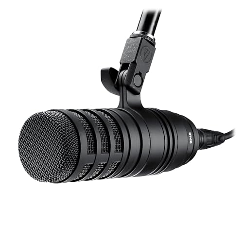 オーディオテクニカ BP40 ダイナミックマイク XLR 超単一指向性 配信 ブラック
