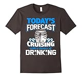 Cruise Cruising Ship Boat Forecast Yacht Voyage Fun T-Shirt