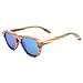 Polarized Bamboo Sunglasses Fishing Glasses With Colorful lines (Green, 1.96)
