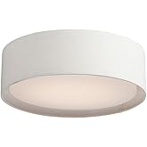 Maxim Lighting 10232OM Prime-120/277V 28W 1 LED Flush Mount-20 Inches Wide by 5.5 inches high, Finish Color: Oatmeal Linen