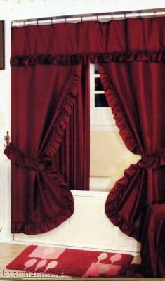 Amazon Com Better Home Double Swag Shower Curtain Liner Rings