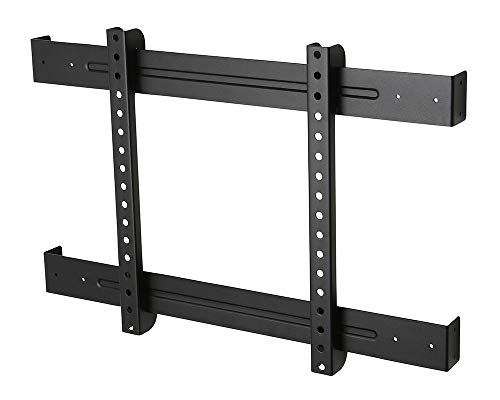 平安伸銅工業 LABRICO DIY収納パーツ テレビハンガー 壁掛け用 (2×4アジャスター強力タイプ EXO-1、EXB-1専用) 使用荷重40kg EXK-14 ブラック商品画像