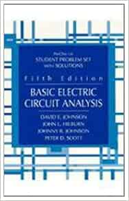 Basic Electric Circuit Analysis (Student ed.): Johnson ...