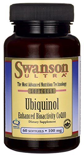 Swanson Ubiquinol 100 mg 60 Sgels by Swanson Ultra