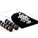 New The Wisdom Essential Oil Diffuser, Aromatherapy Necklace, Pendant kit w 10 Black Essential Oil Lava Beads | Great for Young Living, Now, Doter, Doterra Oil | 28
